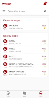 WeBus android App screenshot 4